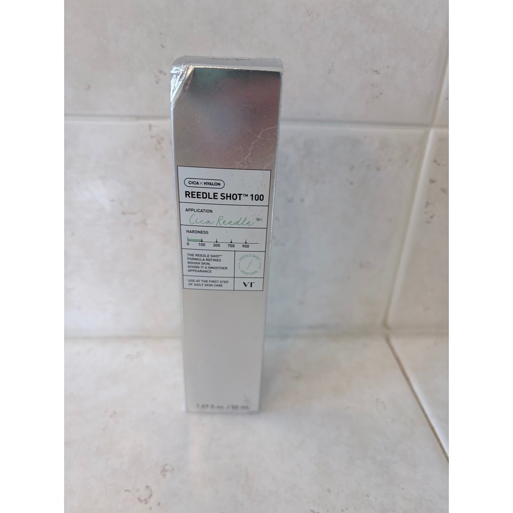VT Cosmetics Reedle Shot 100 Essence 50ml Cica Hyalon Skin Refiner New Sealed